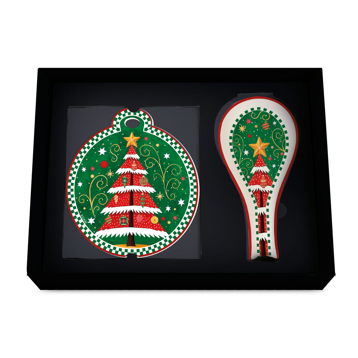EGAN - Set S/Pentola E P/Mestolo Albero Verde Natale 2026