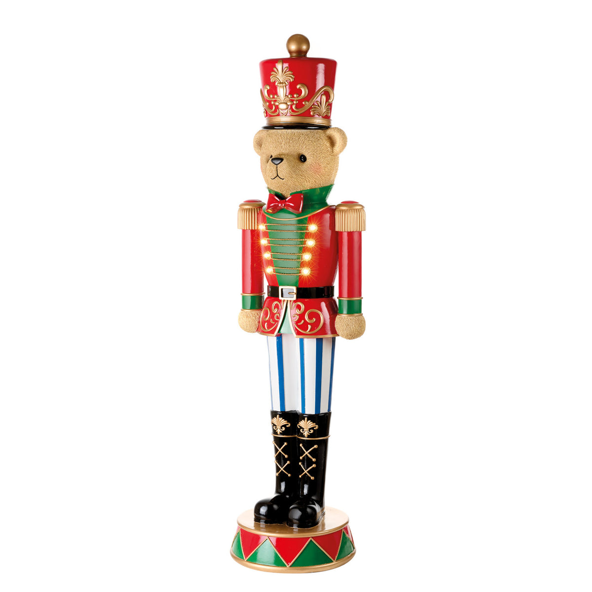 L'OCA NERA - Capitan Gioia - Orsetto Con Led - 34X30X123H