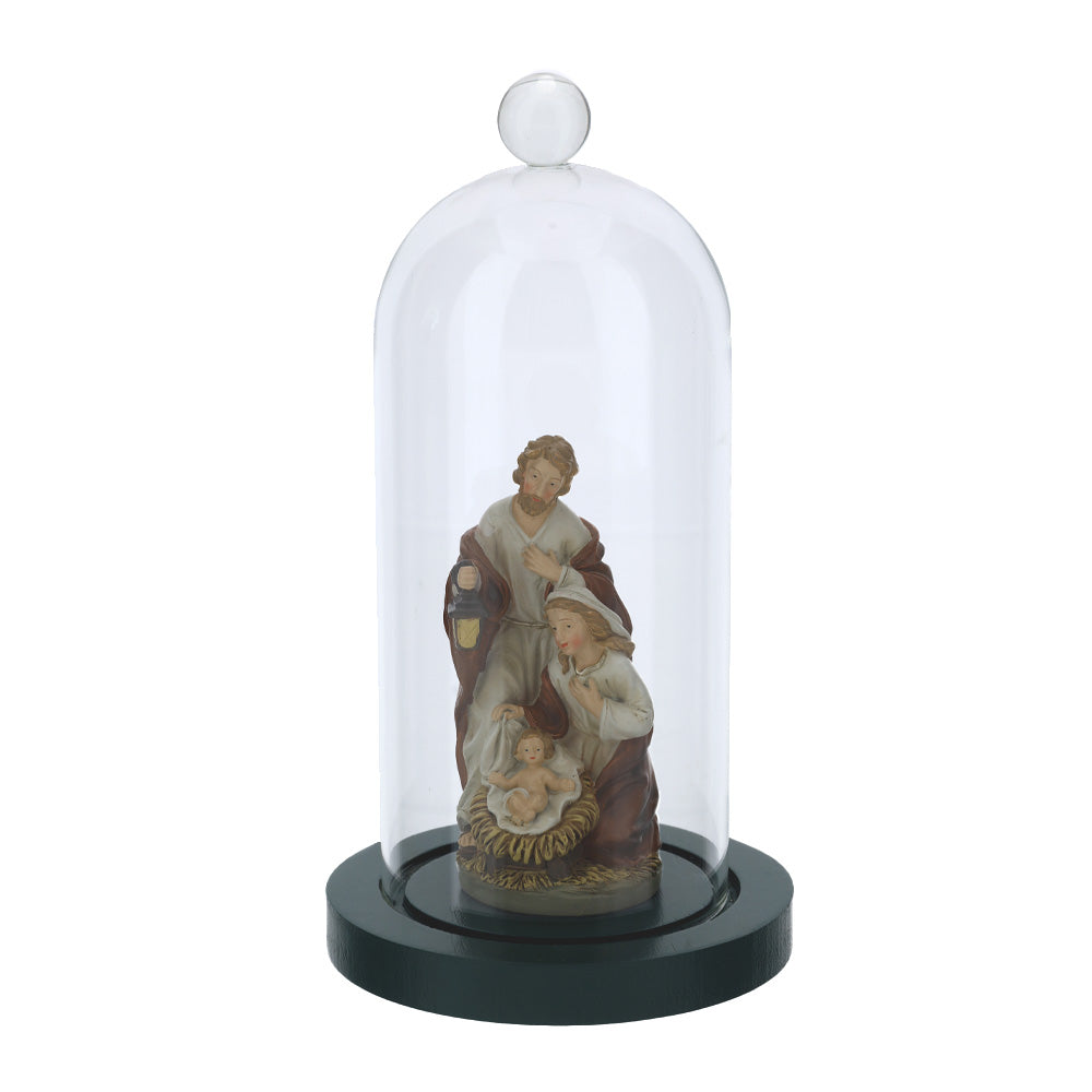 HERVIT - Teca Campana Vetro Dia.9X20Cm Nativita'