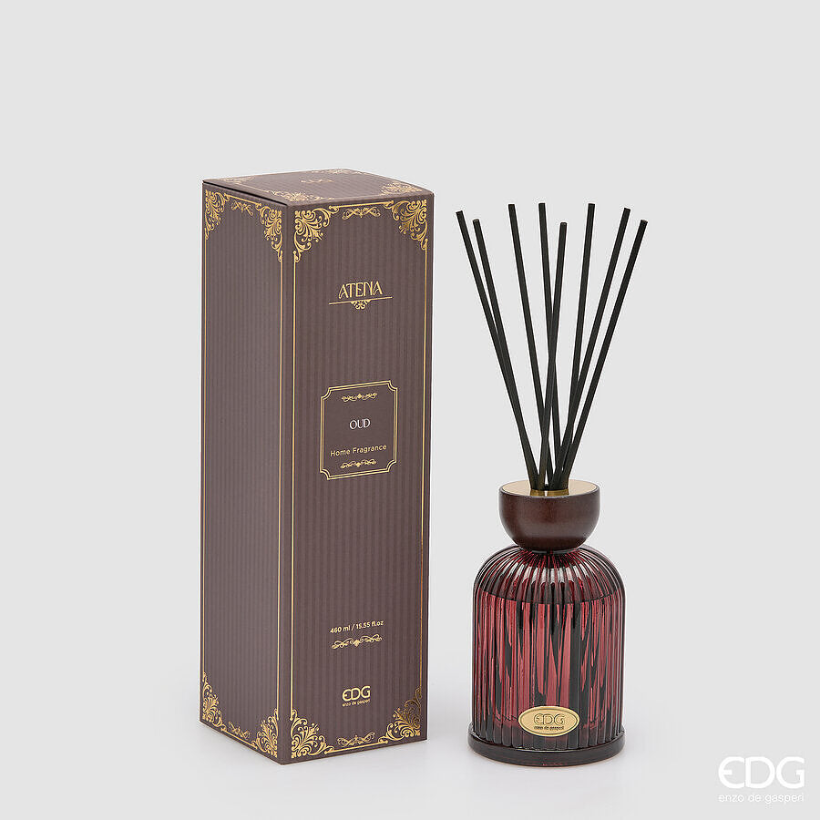 EDG - Profumatore Bottiglia Atena 460Ml H.16 D.9 Oud