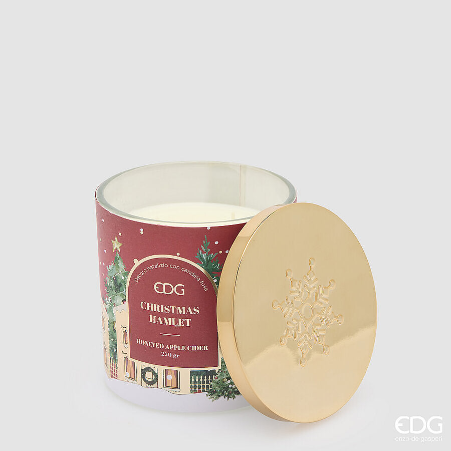 EDG - Candela Noel Con Profumo H.10 D.10 C6 — Honeyed Apple Cider