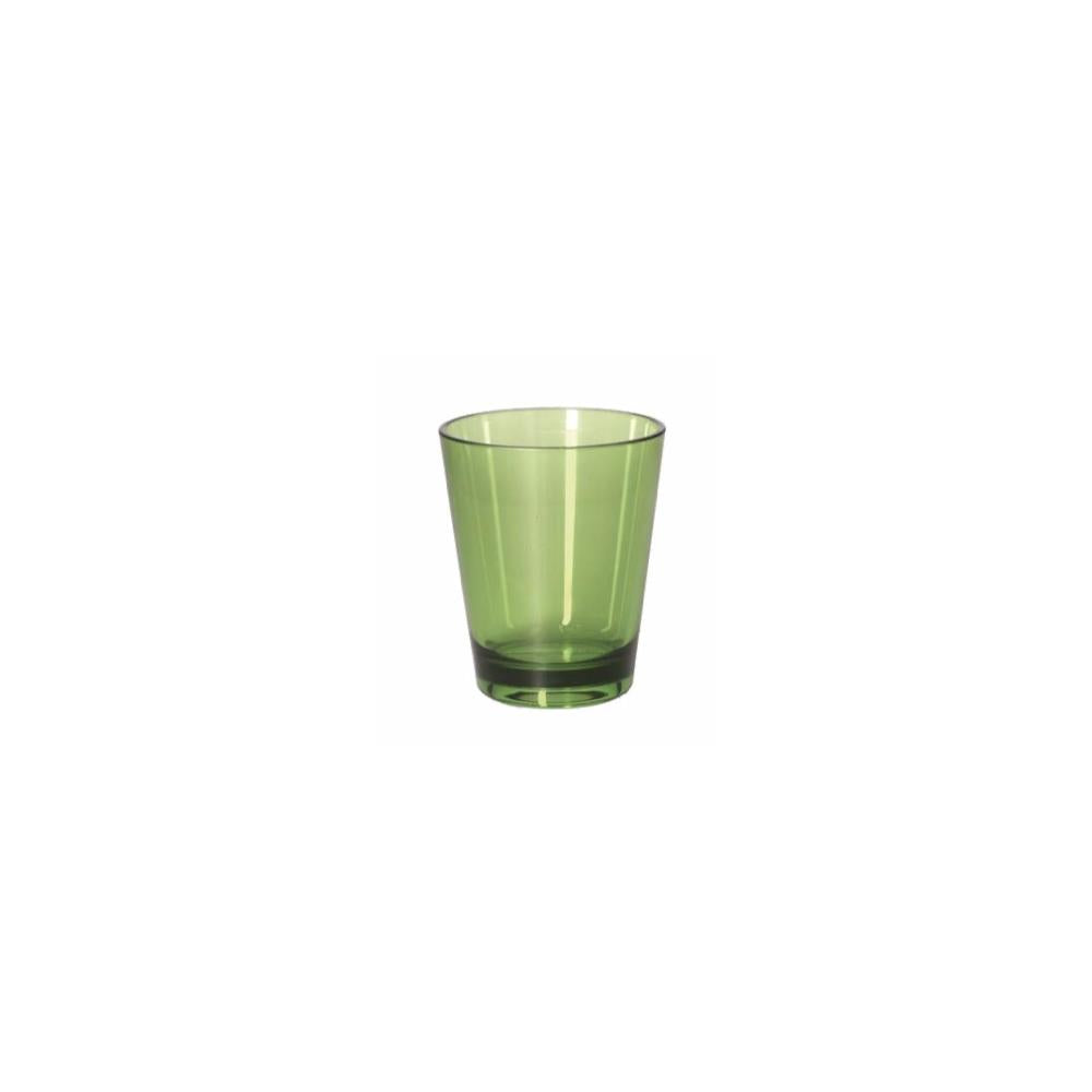 ROSE & TULIPANI - Fiaba Bicchiere Acqua In Acrilico Verde 6 Pz