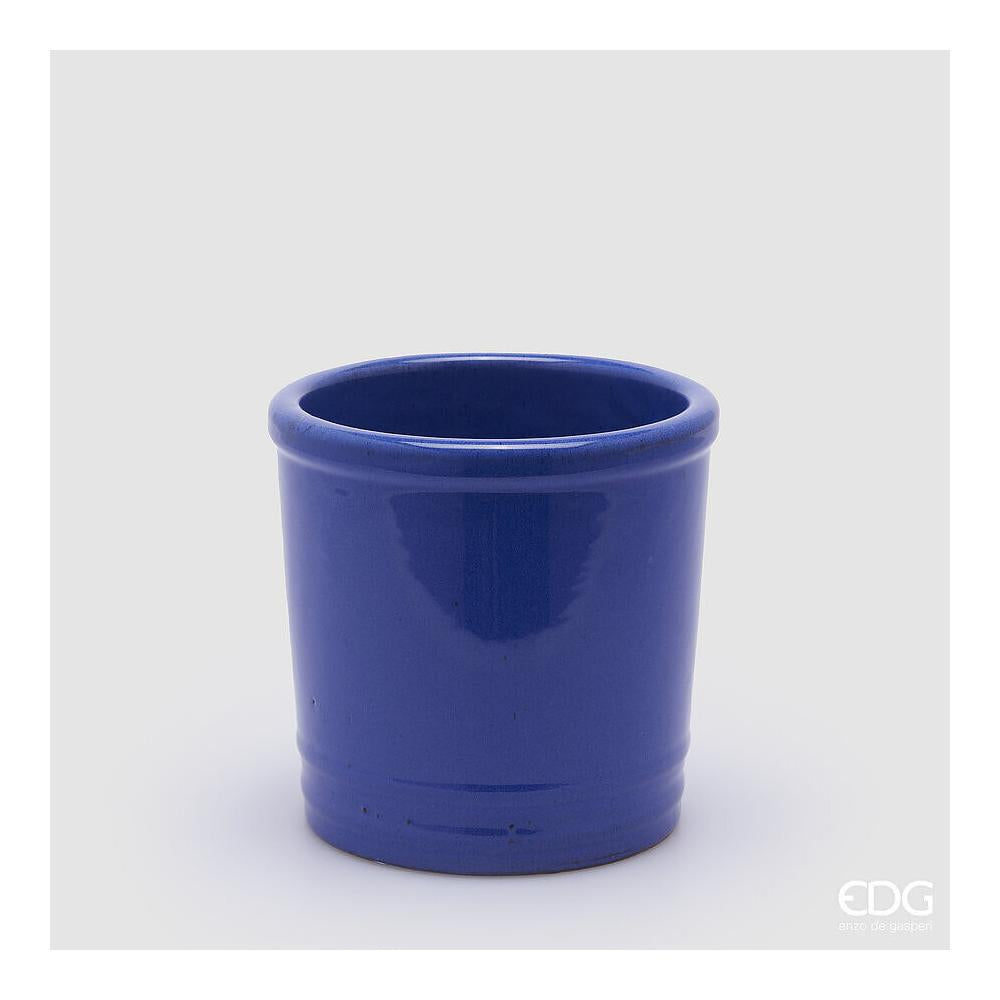 EDG - Vaso Glaze Cilindro In Ceramica 18X18 Cm