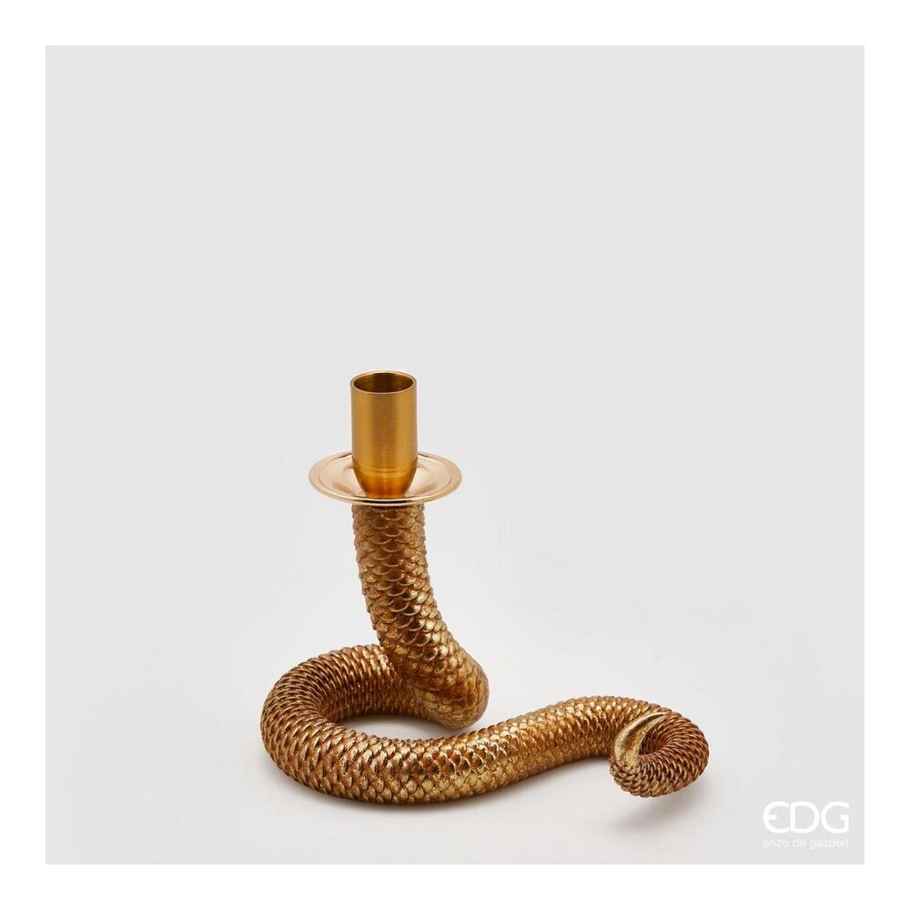 EDG - Portacandele Snake Poly H15Cm