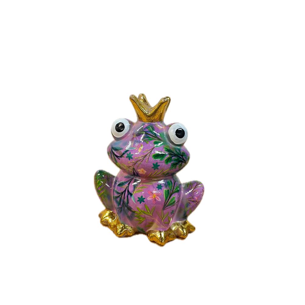 POMME PIDOU - Money Box Frog Caby In Ceramica 12 Cm [Lilla 1]