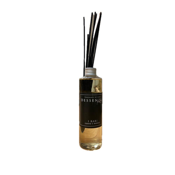 DIVINE ESSENZE - Ricarica Con Bastoncini 100 Ml Cuoio E Radica