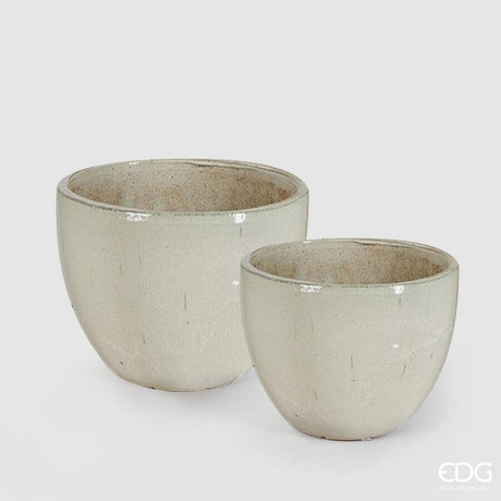 EDG - Vaso Glaze Rot.Sr2Pz H.23 C1 — Ivory [Piccolo]