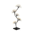 DO-HOME - Albero Sfera Microled Con Flash, Nero H.150Cm 1200L Con Spina 4,5V 12W /X/Xh./ Cm In Scatola Bianca