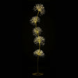 DO-HOME - Albero Sfera Microled Con Flash, Dorato H.150Cm 1200L Con Spina 4, 5V 12W /X/Xh./ Cm In Scatola Bianca