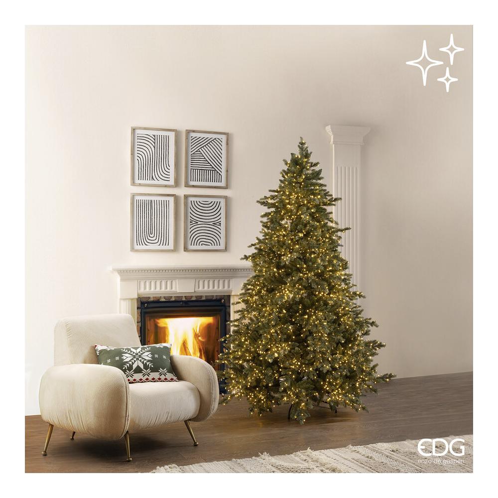 EDG - Silver Pine Sage H210 With 4000 Miniled D149 3519 Tips Timer Dimmable Multi-effect With Remote Control