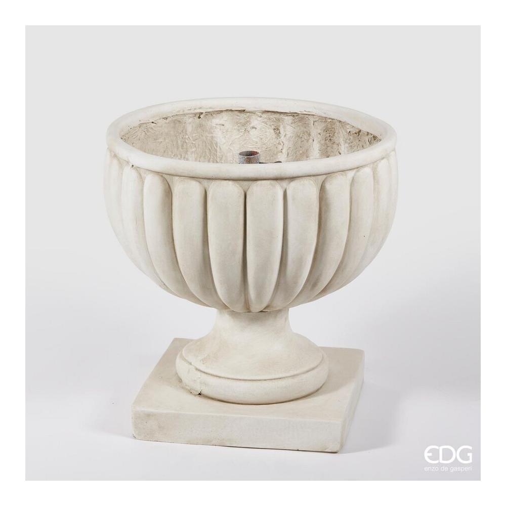 EDG - Base Coppa Per Albero In Resinpietra Ivory H55 D54