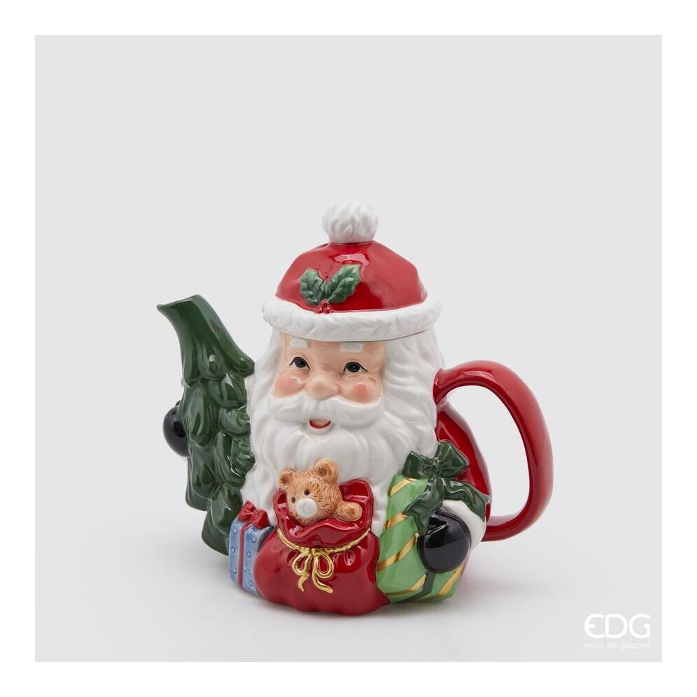 EDG - Santa With Bear Teapot H20X20X14