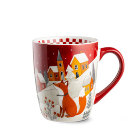 EGAN - Mug Volpe Rosso Natale Ml430