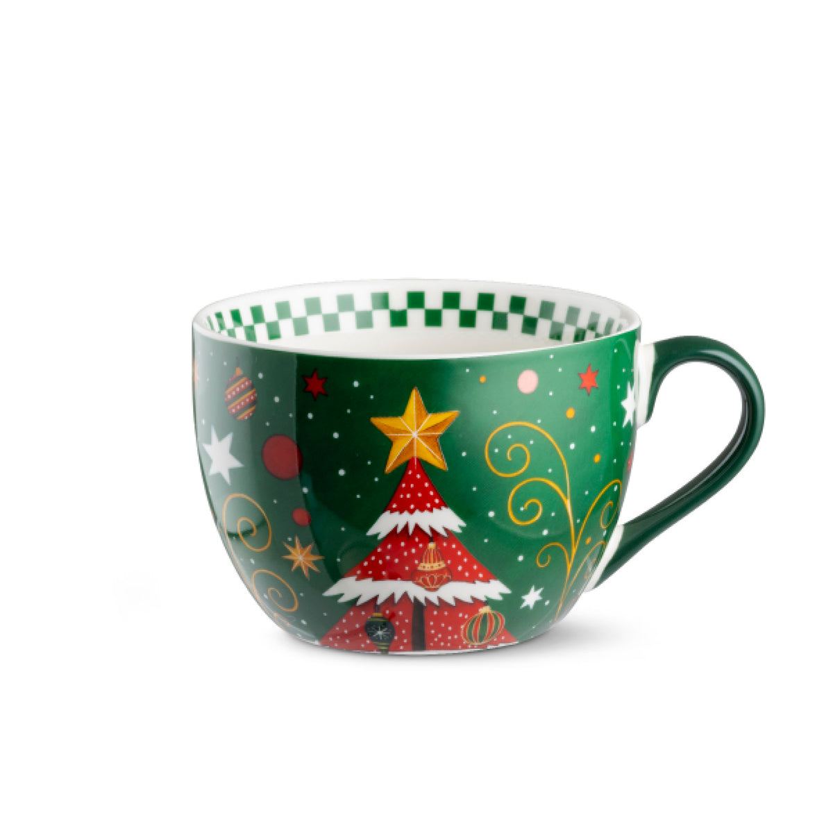 EGAN - Tazza Colazione Albero Verde Natale Ml520