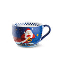 EGAN - Tazza Colazione Babbo Natale Blu Natale 6 Ml520