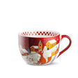 EGAN - Tazza Colazione Volpe Rosso Natale Ml520