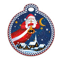 EGAN - Sottopentola Egan Natale Cm 17X19 · Babbo Natale Blu