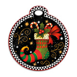 EGAN - Sottopentola Egan Natale 2026 Cm 17X19 · Calza Nero