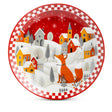 EGAN - Piatto Panettone Volpe Rosso Natale 2026 D30,5