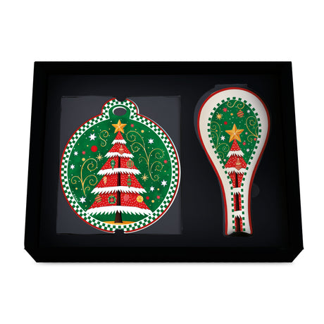EGAN - Set S/Pentola E P/Mestolo Albero Verde Natale 2026