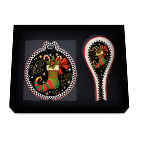 EGAN - Set S/Pentola E P/Mestolo Calza Nero Natale 2026