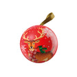 EGAN - Pallina Di Natale Egan Latta Ø Cm 9 · Renna Rosso