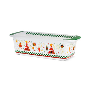 EGAN - Pirofila Per Plumcake Verde Natale 2026 Cm29X12 H8,5