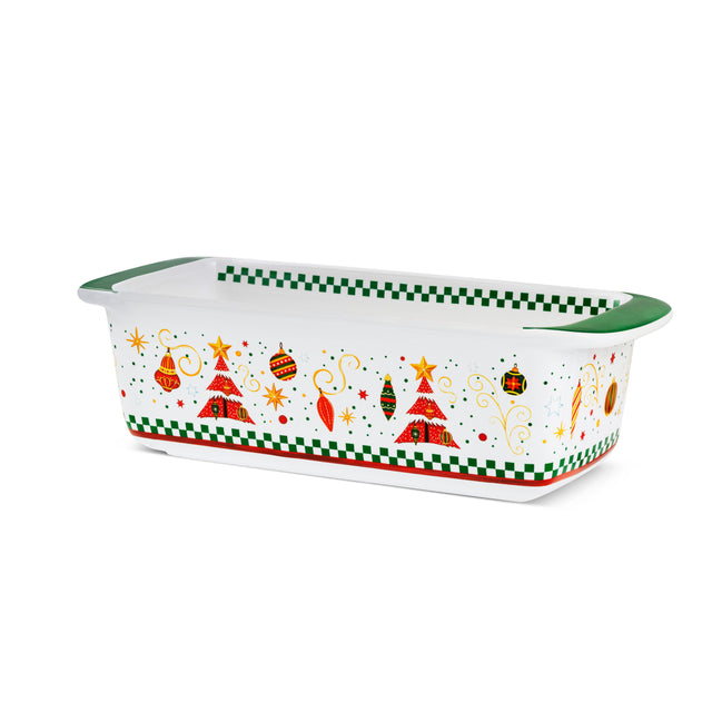EGAN - Pirofila Per Plumcake Verde Natale 2026 Cm29X12 H8,5