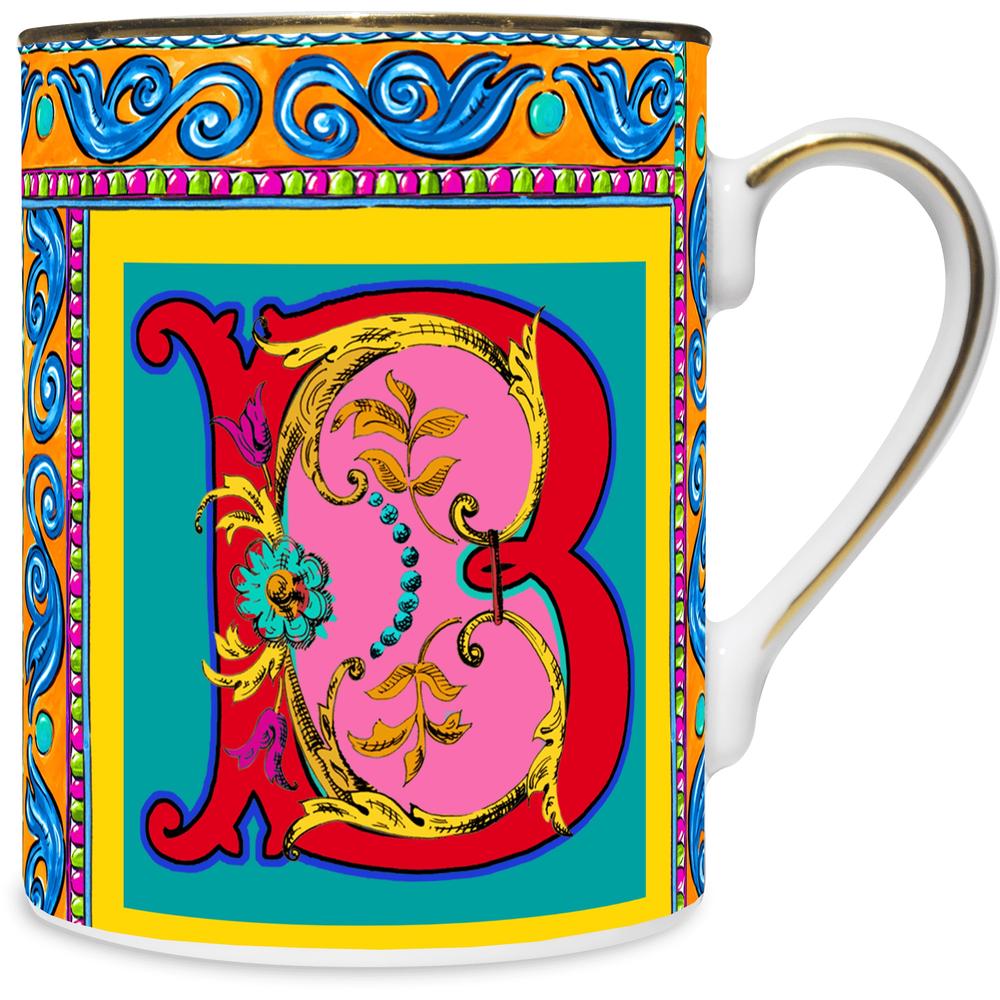 BACI MILANO - Ortigia Mug Lettera B