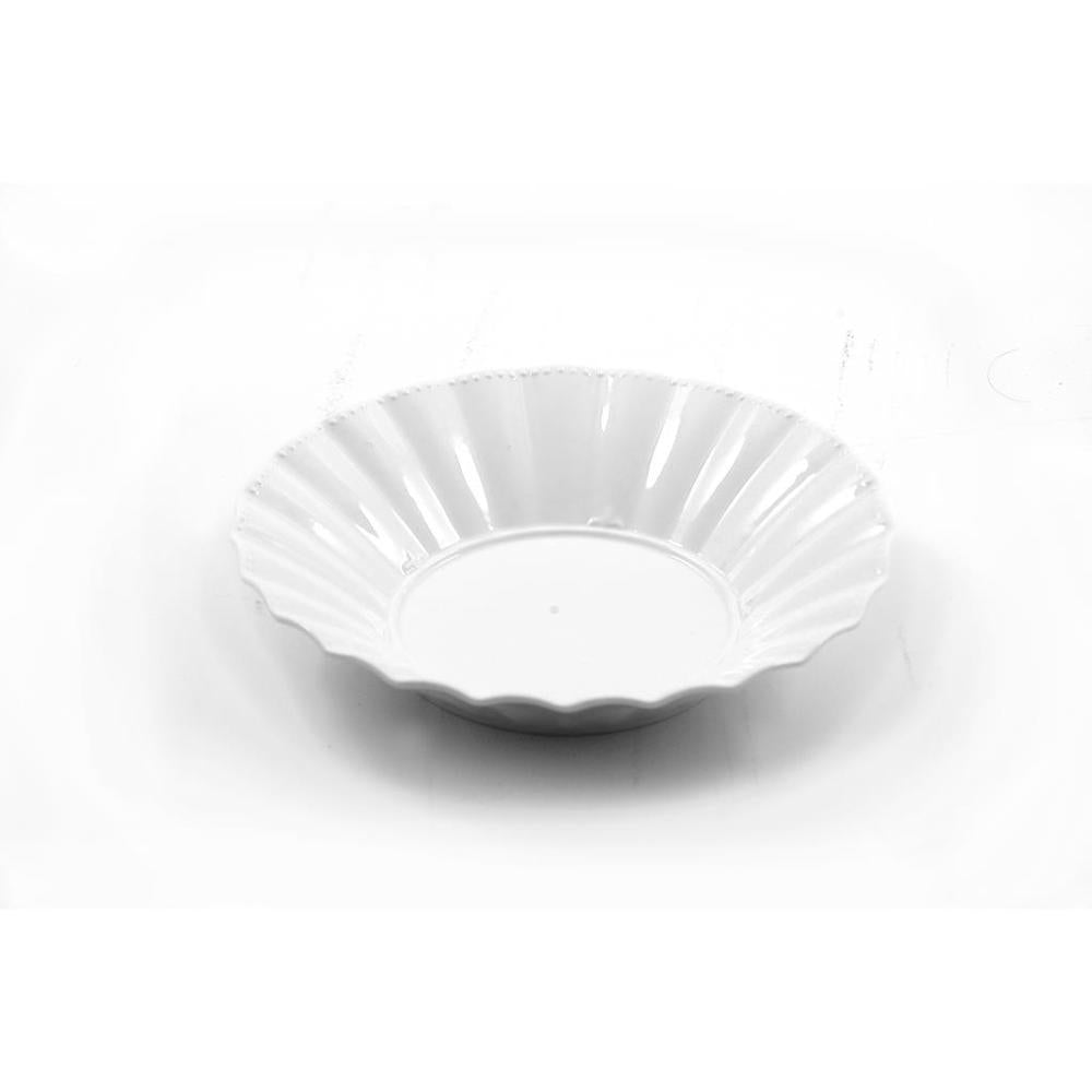 WHITE PORCELAIN - Ducale Deep Plate 6 Pcs 22 Cm