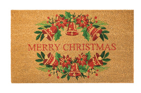 L'OCA NERA - Benvenuto Natale! - Zerbino Ghirlanda - 75X45