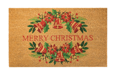 L'OCA NERA - Benvenuto Natale! - Zerbino Ghirlanda - 75X45