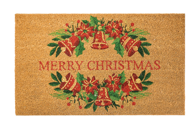L'OCA NERA - Benvenuto Natale! - Zerbino Ghirlanda - 75X45