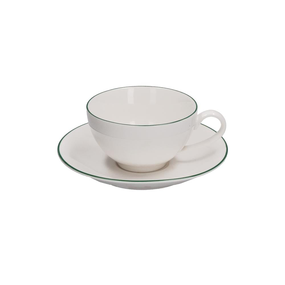 WHITE PORCELAIN - Surroundings Tea Cup X6Pcs.