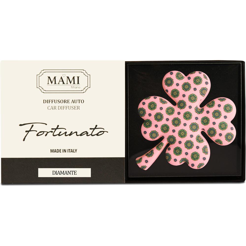 MAMI MILANO - Fortunato - Difusor de coche con diseño de diamantes rosas