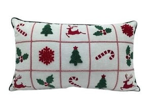 DO-HOME - Cuscino Natalizio In Poliestere 50X30 Cm In Confezione Termoretratta