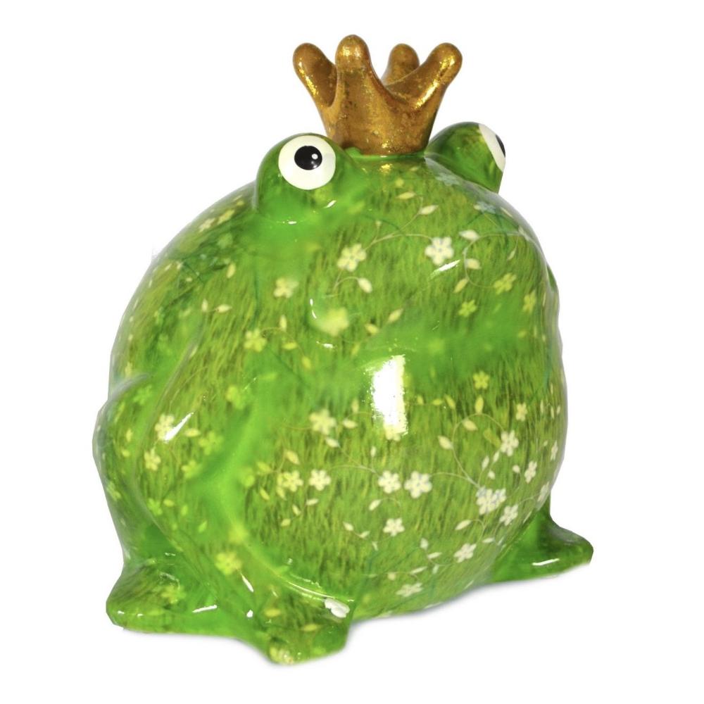 POMME PIDOU - Money Box Frog " Freddy " Green Edition -M 17X14Cm [3]