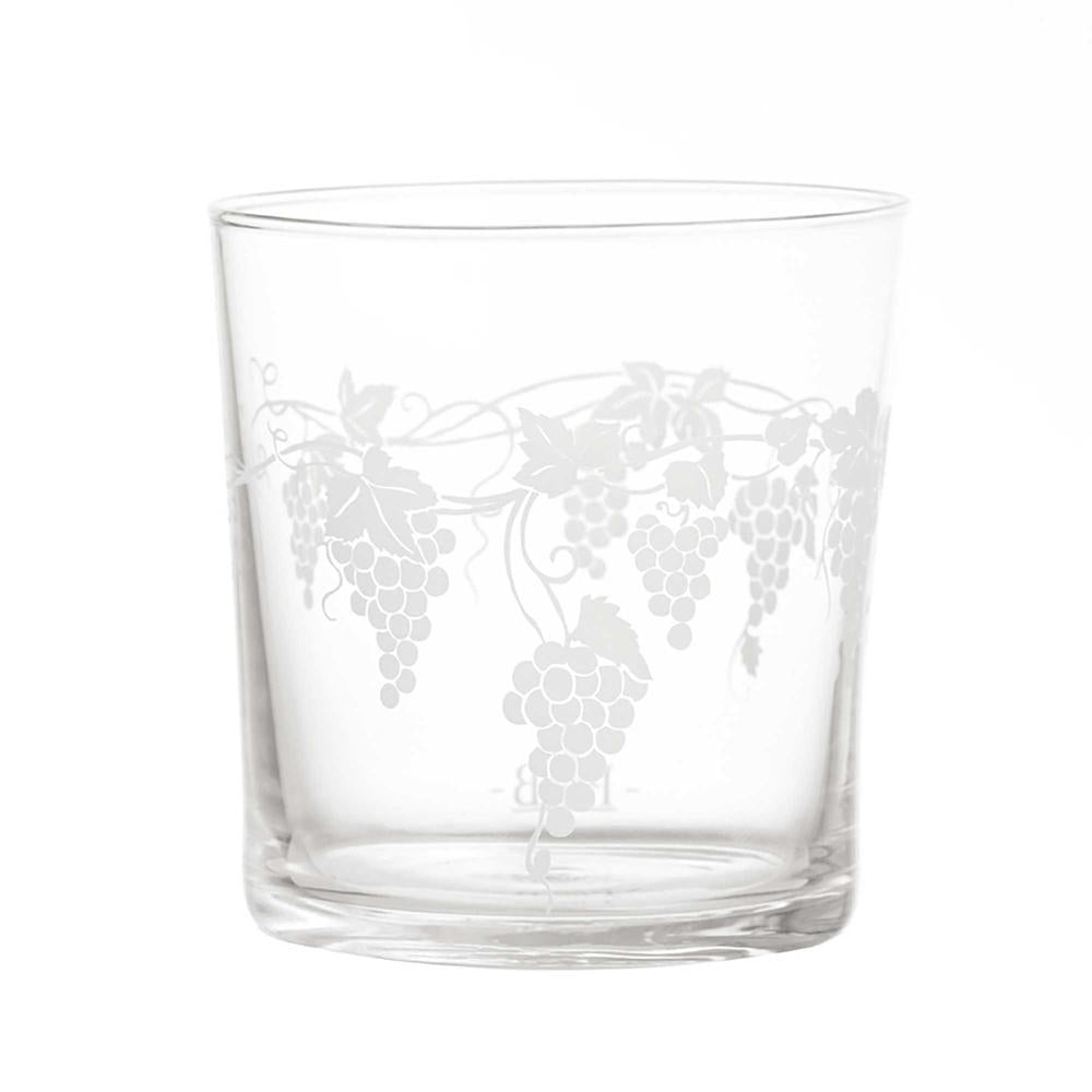 WHITE PORCELAIN - Babila Grape Glass X6 Pcs