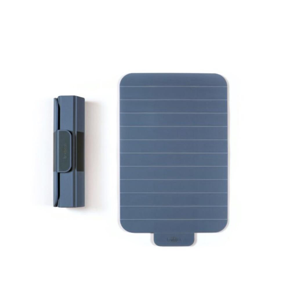 TREBONN - Tabla de cortar de plástico enrollable que ahorra espacio. Azul