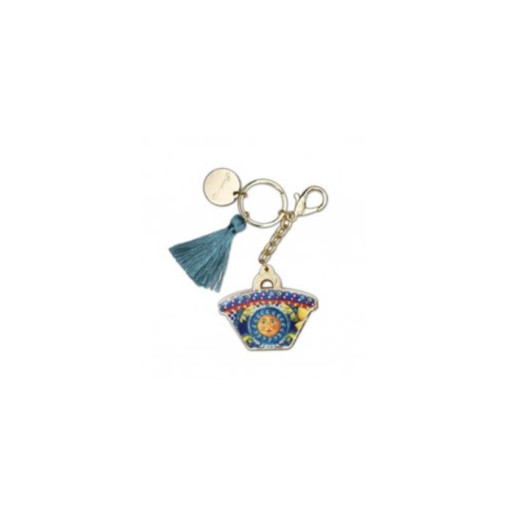 BACI MILANO - Blue Coffa Keychain