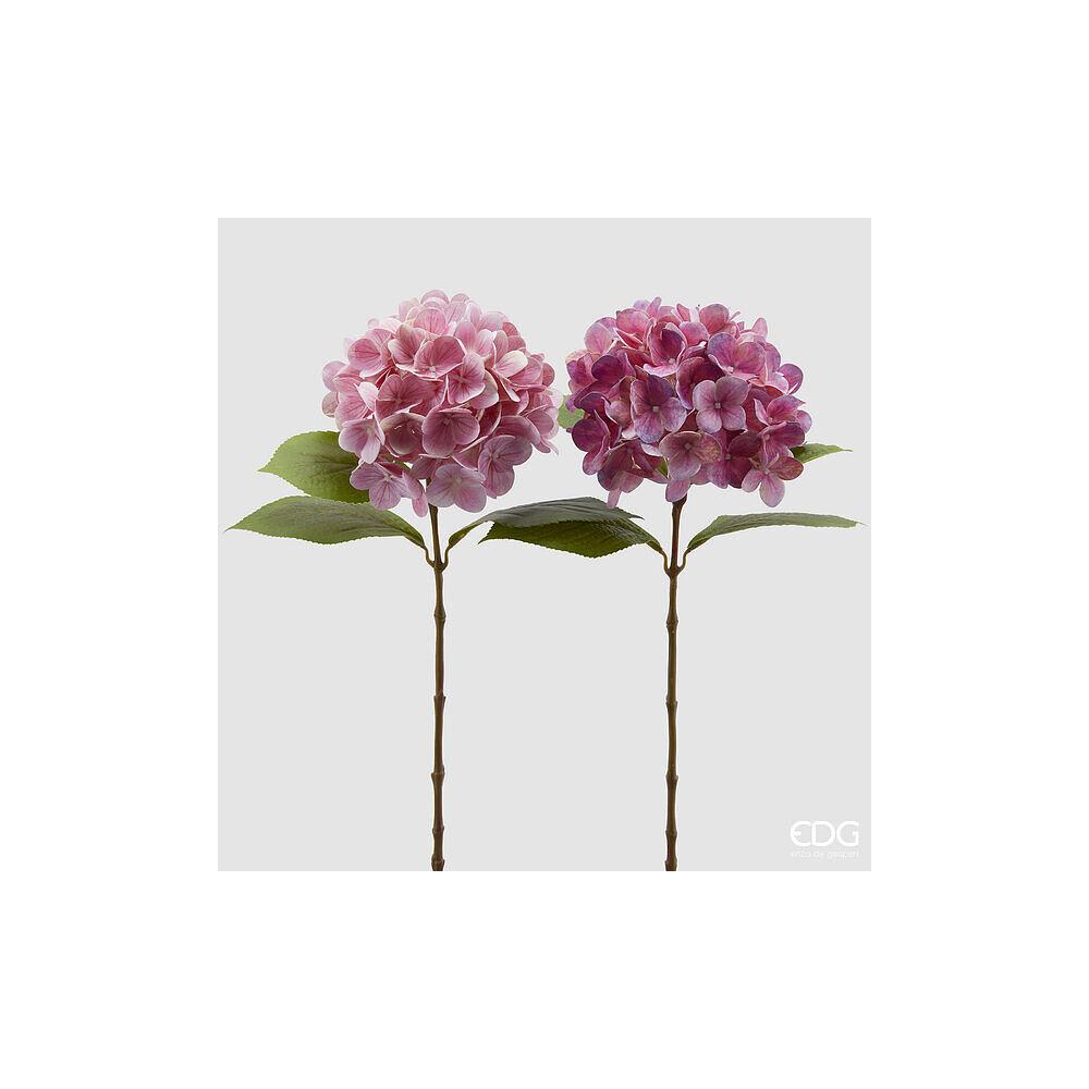 EDG - Noble Hydrangea New Branch With Leaves H.60 [Pink]