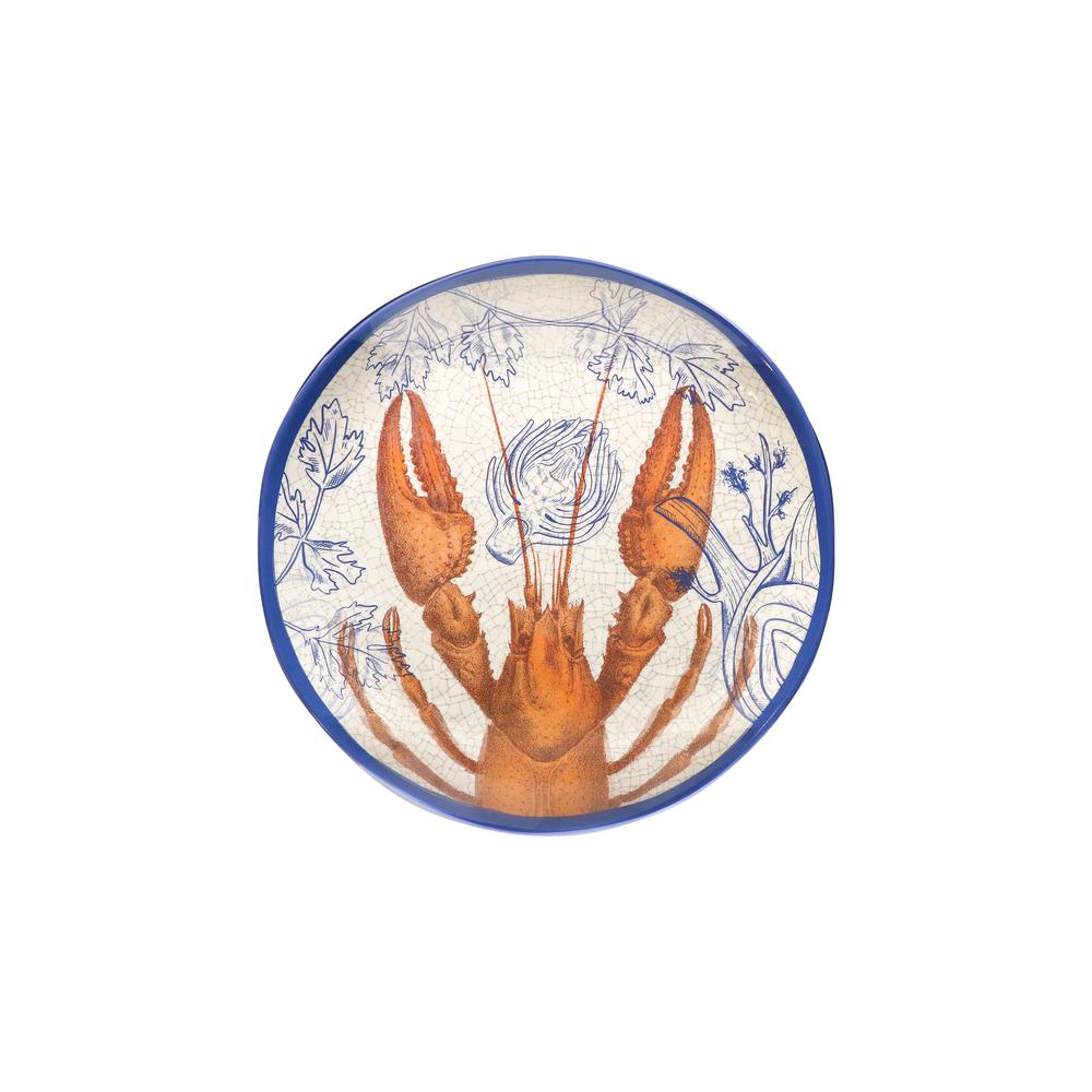 ROSAS Y TULIPANES - Ocean Life Juego de 2 platos llanos de melamina 27 cm