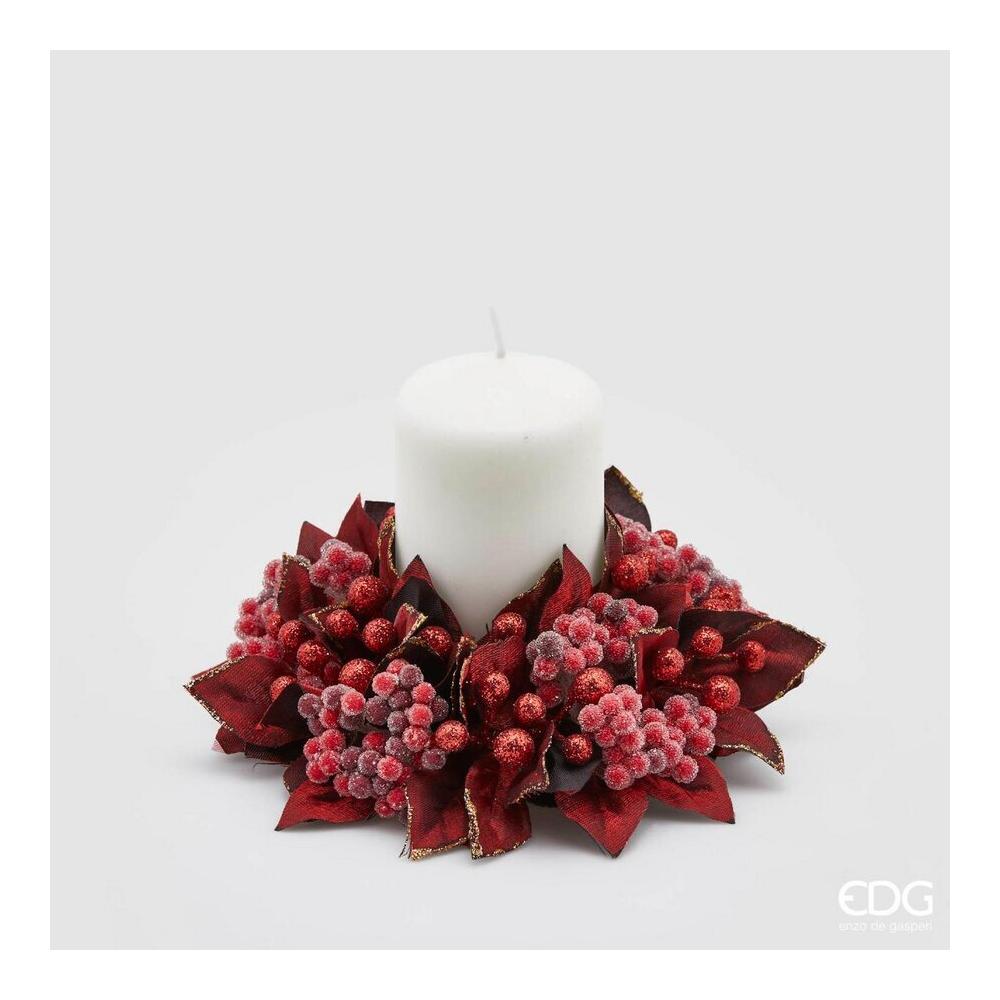 EDG - Crown With Burgundy Iced Berries D15