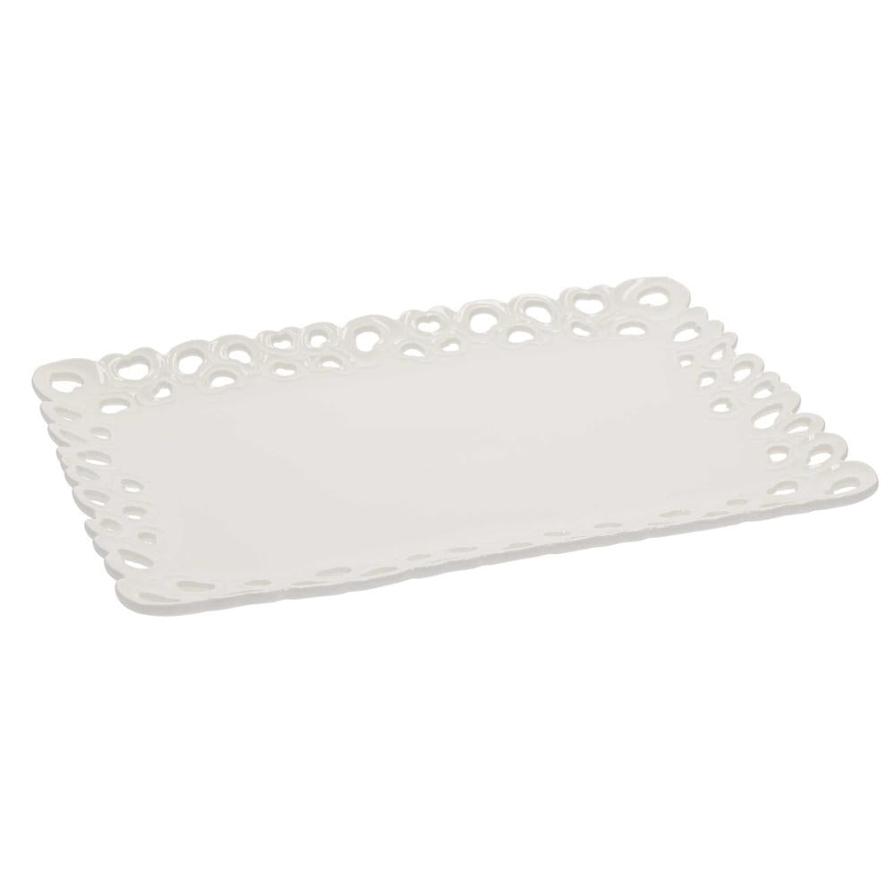 WHITE PORCELAIN - Valentino Tray Traf.35X26