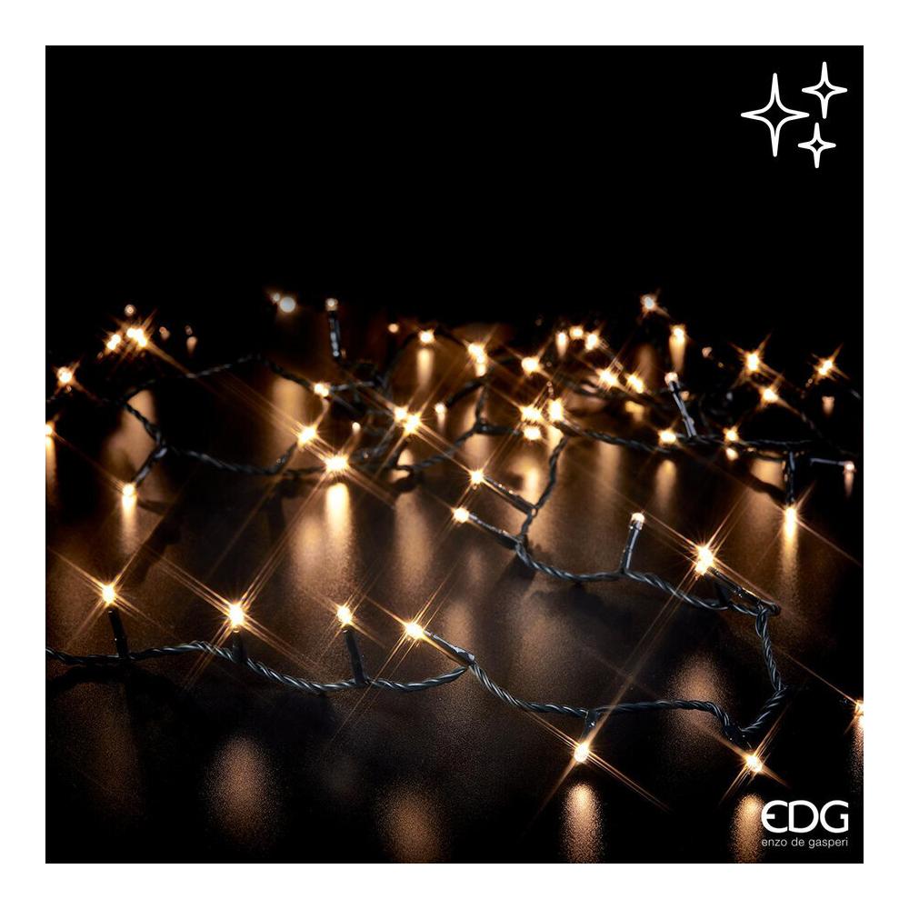 EDG - Luci Miniled X1000 8 Effetti(50+3M)Interno-Esterno