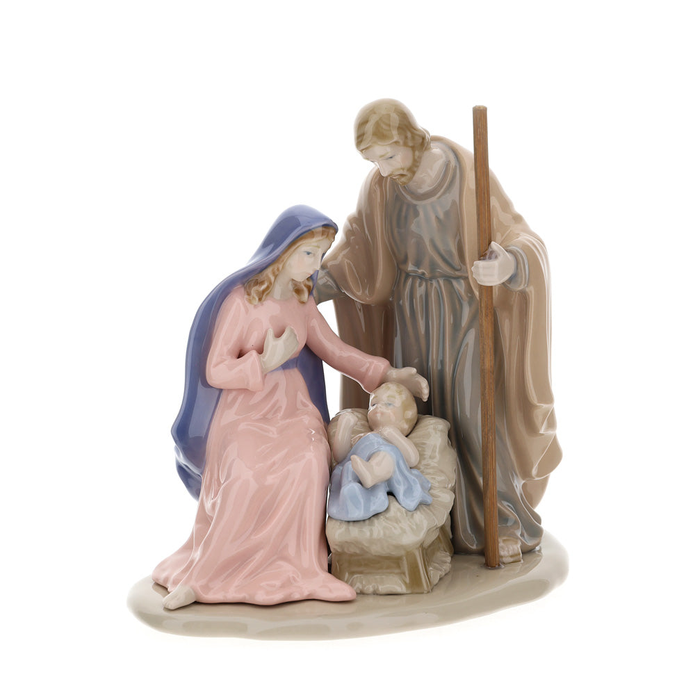 HERVIT - Nativita' Sacra Famiglia H14Cm Porcell.