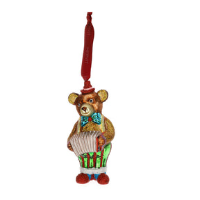 HERVIT - Dec.Vetro Soff.Circus Orsetto 14Cm