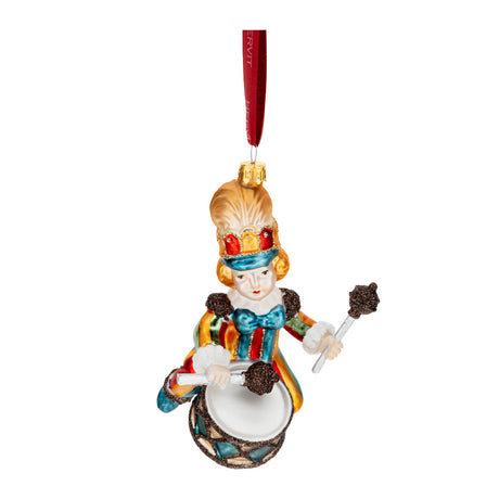HERVIT - Dec.Vetro Soff.Circus Paggetto 13Cm