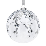 HERVIT - Sfera Vetro Soff.Dec.Dia.12Cm Trasparent
