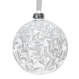 HERVIT - Sfera Vetro Soff.Dec.Dia.12Cm Trasparent